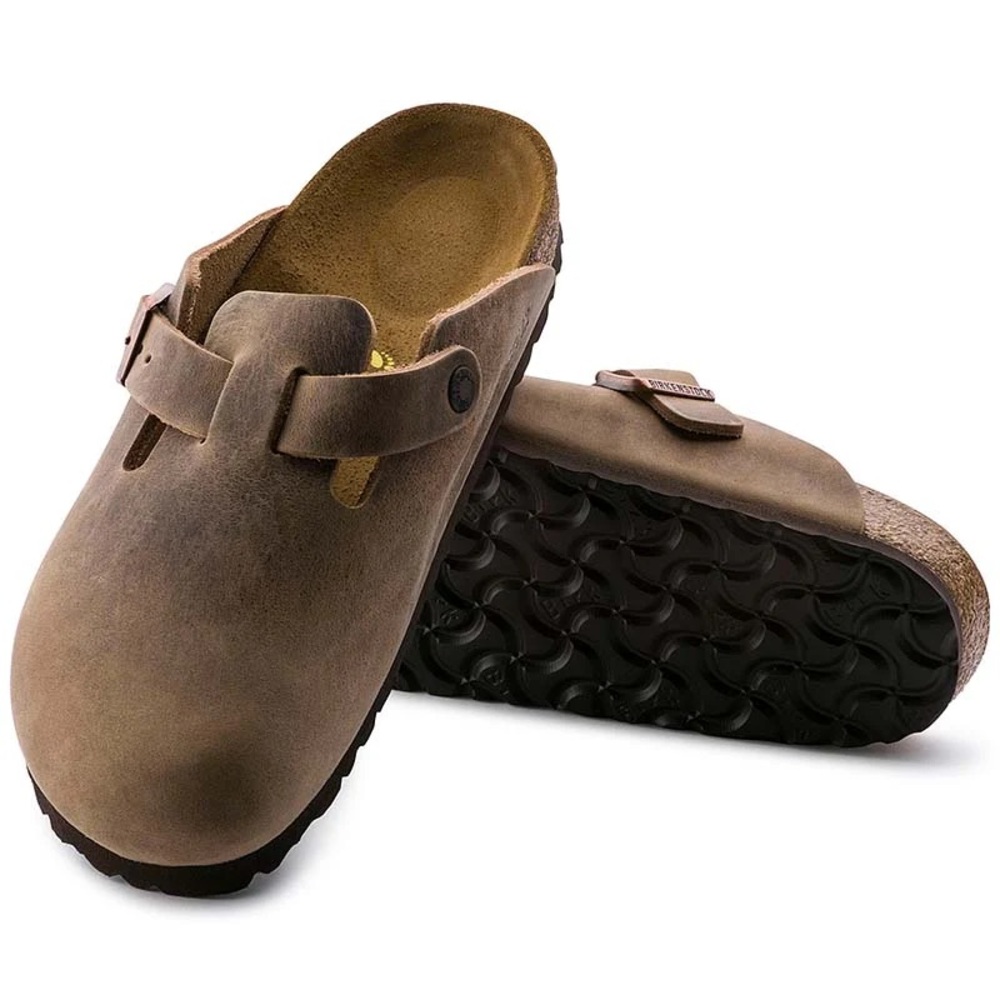 NAOT Brown Oiled Leather Clogs euro 40 or Ladies 9 or Mens 7